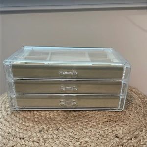 Acrylic storage organizer